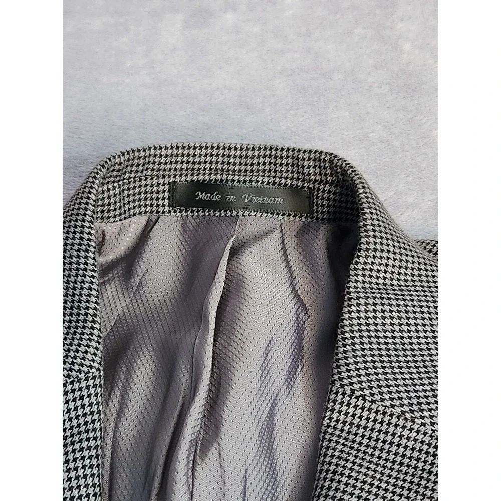 Michael Kors Sport Coat Men's 44s Houndstooth Two Button Jacket Suit Blazer 44